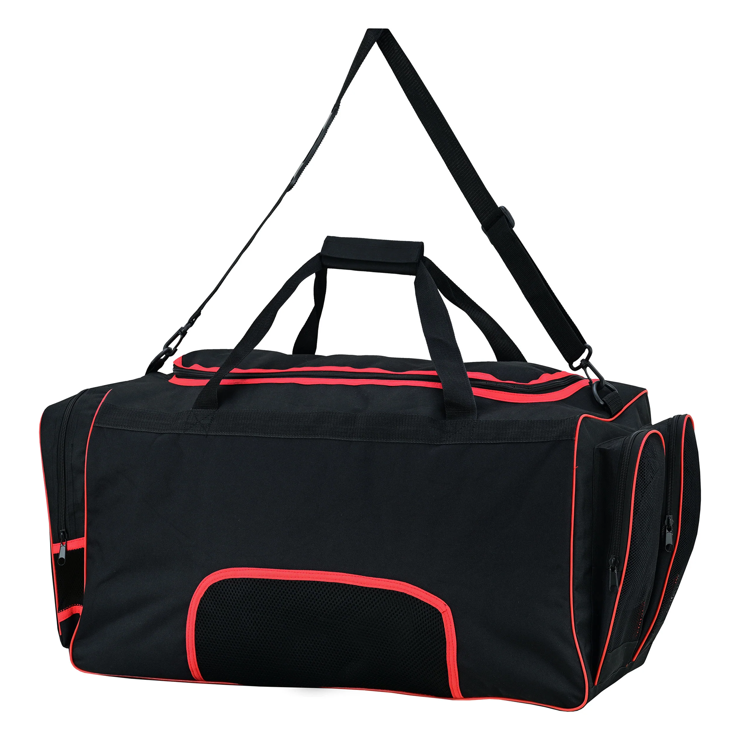 Black and Red Duffle Bag - Image 2
