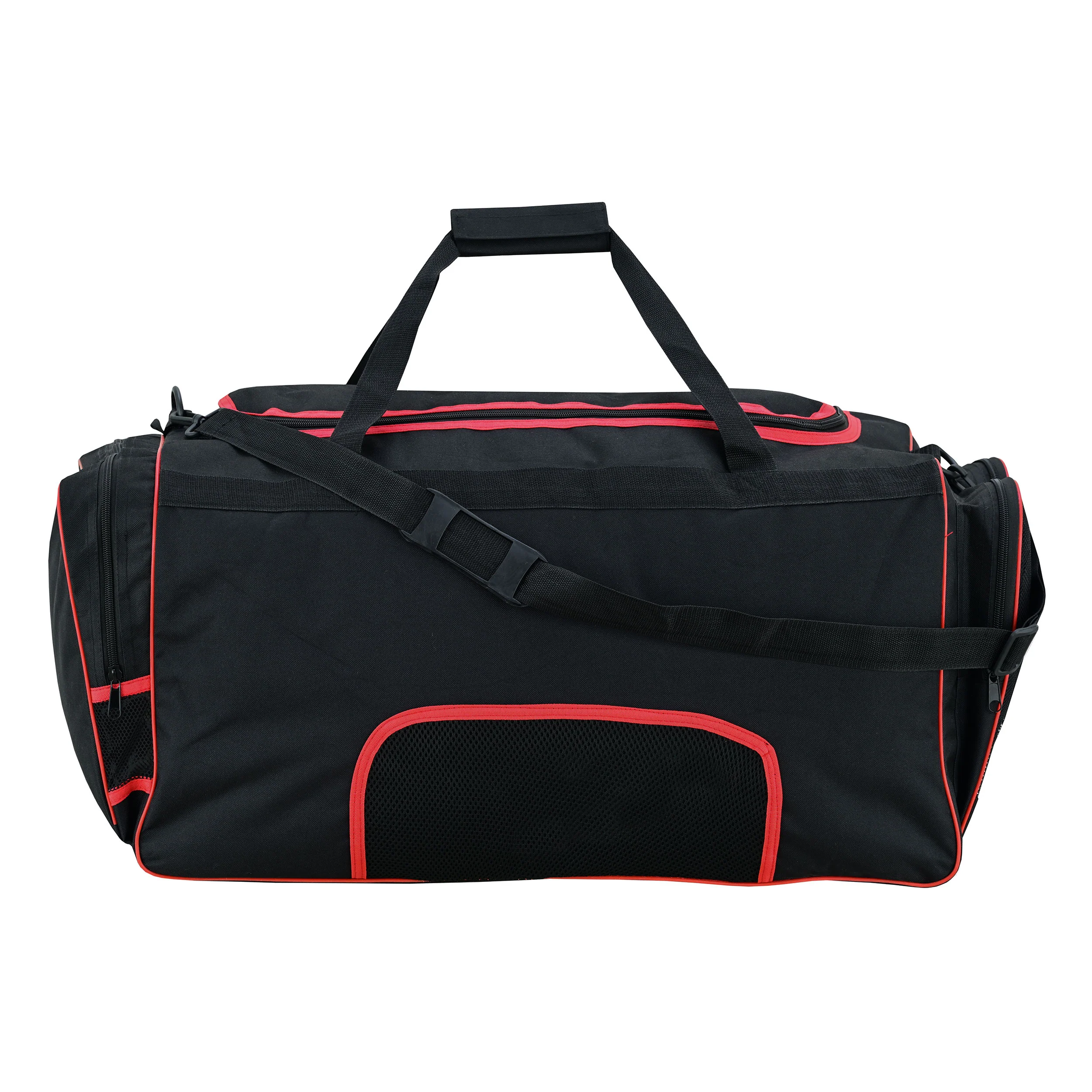 Black and Red Duffle Bag - Image 4