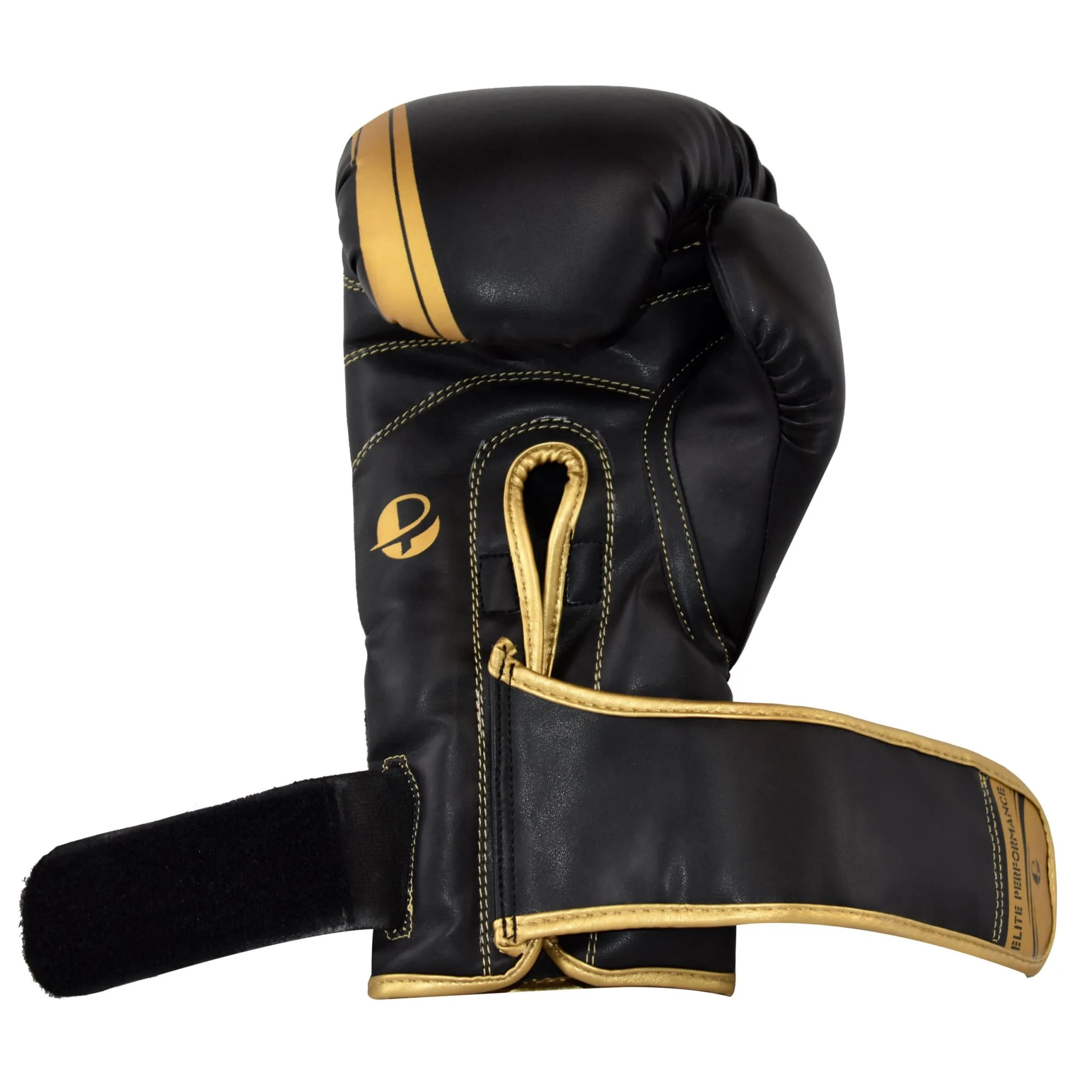 Elite Blackout Boxing Gloves - Image 3