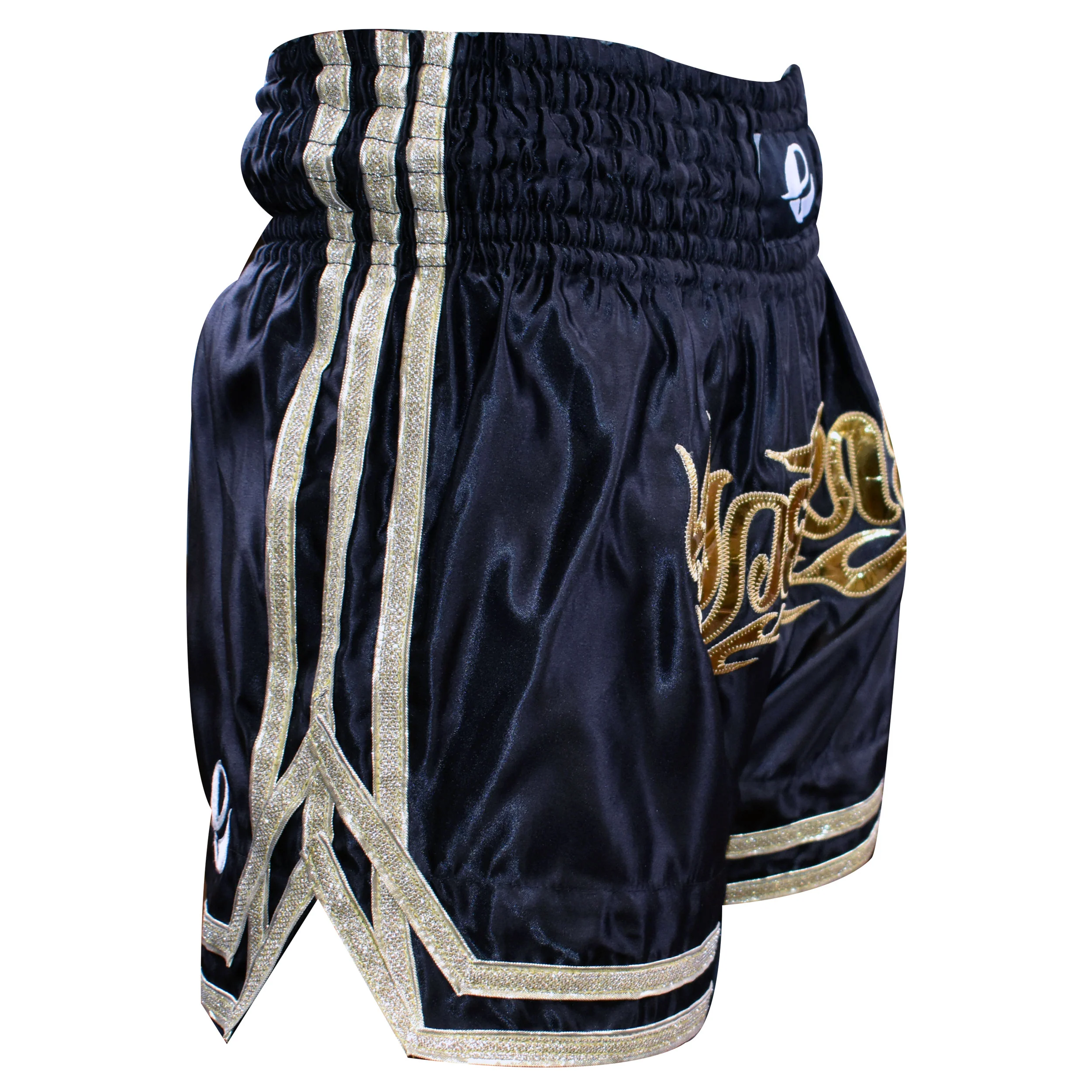 Blackout Muay Thai Shorts - Image 3