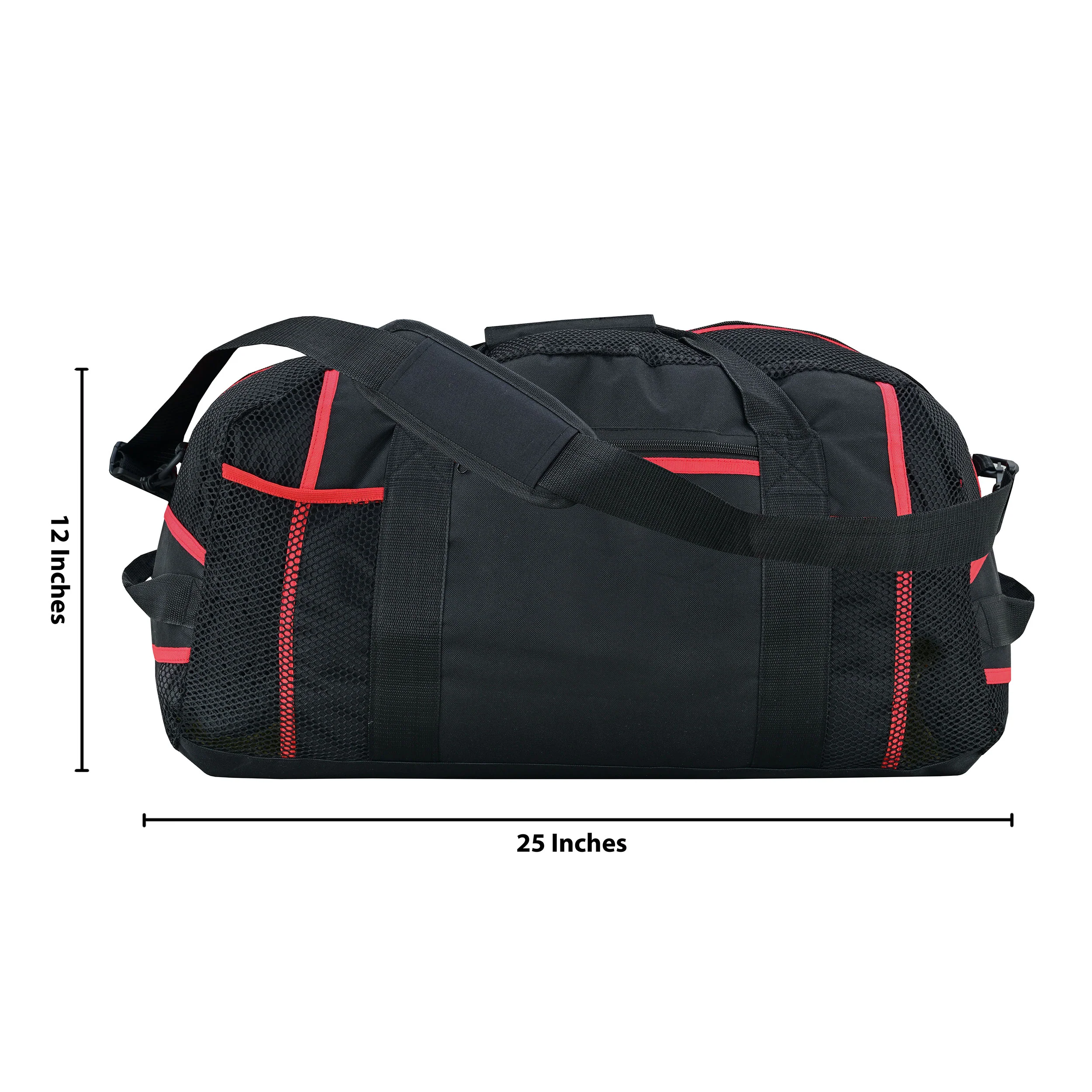 PFG Mesh Bag Black Red - Image 2